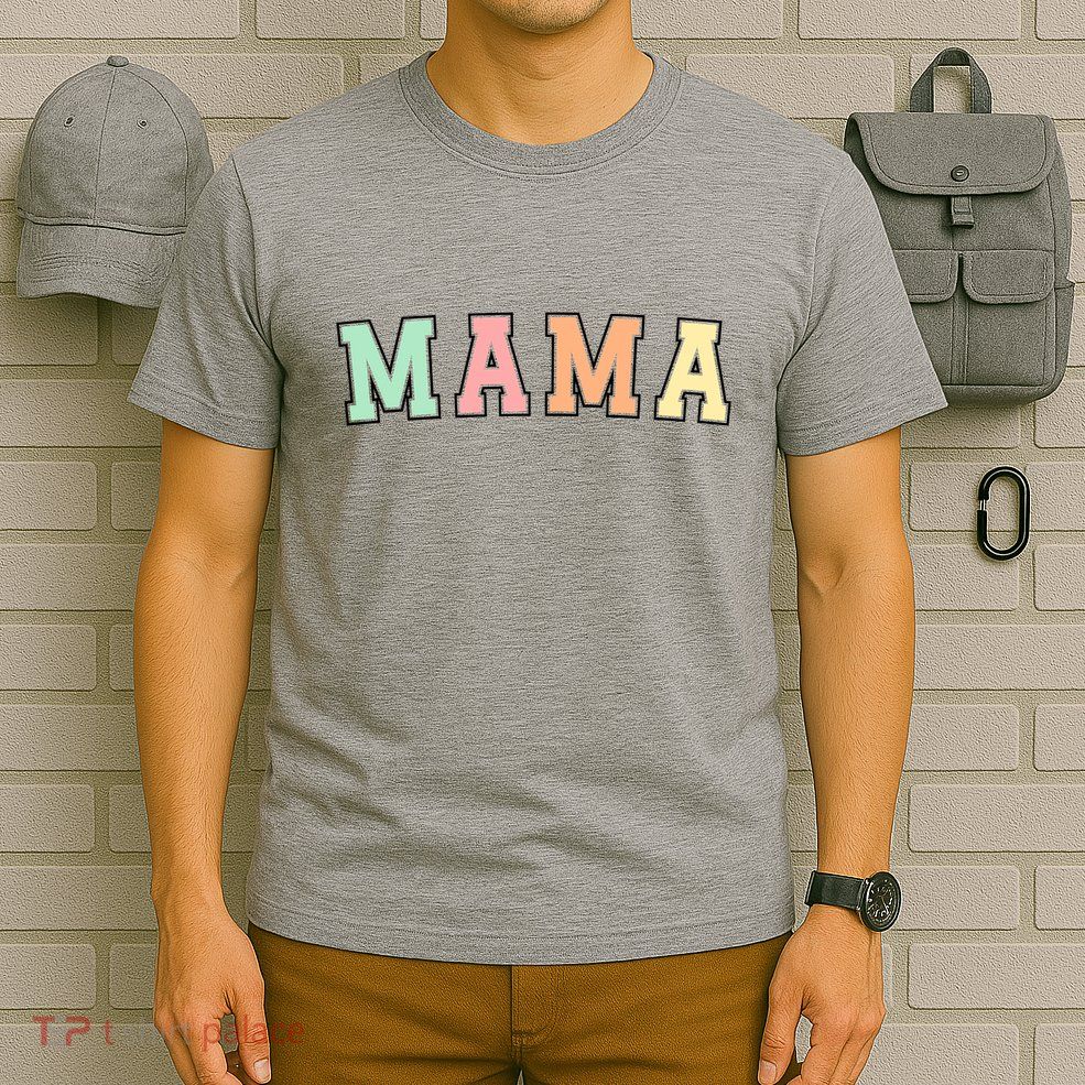 Mama Varsity Cute Mothers Day T-Shirt
