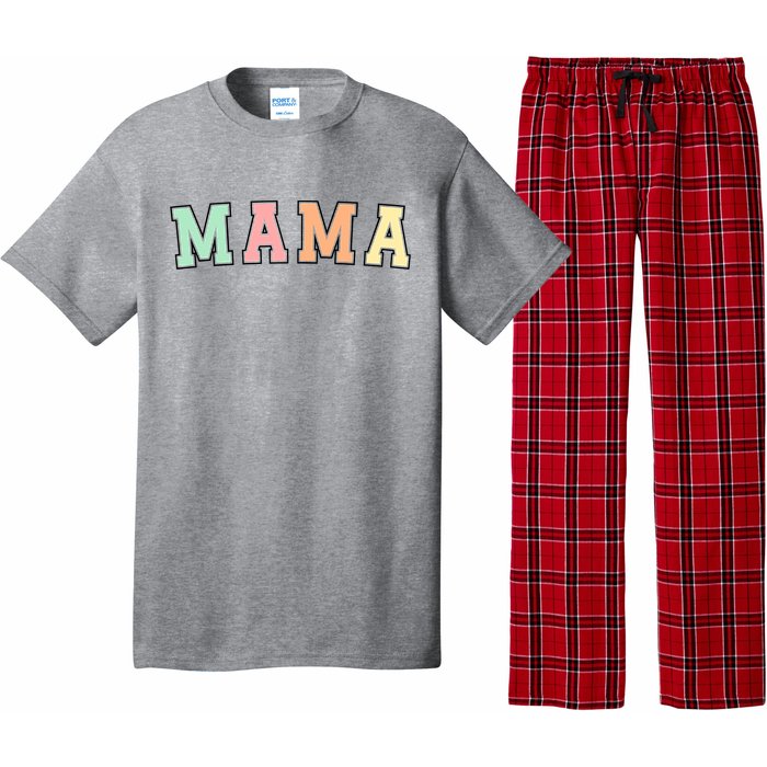 Mama Varsity Cute Mothers Day Pajama Set