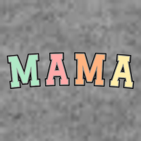 Mama Varsity Cute Mothers Day Baby Bodysuit