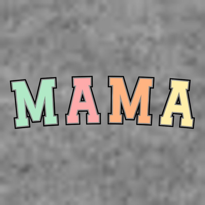 Mama Varsity Cute Mothers Day Baby Bodysuit