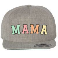 Mama Varsity Cute Mothers Day Wool Snapback Cap