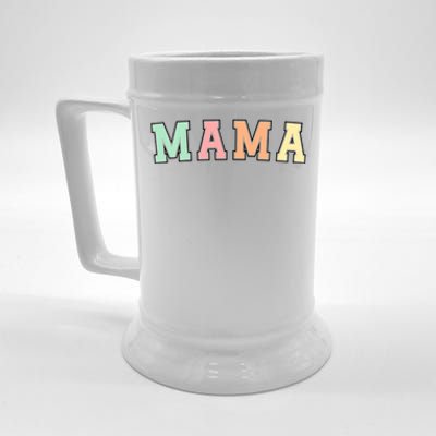 Mama Varsity Cute Mothers Day Beer Stein