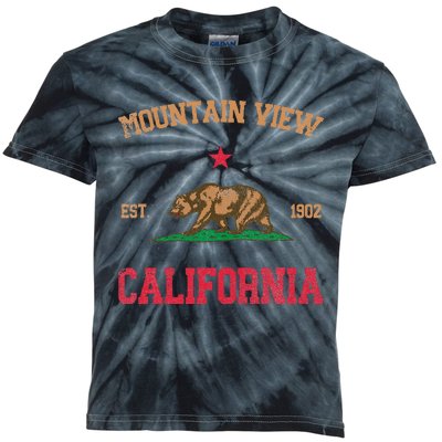 Mountain View California Kids Tie-Dye T-Shirt