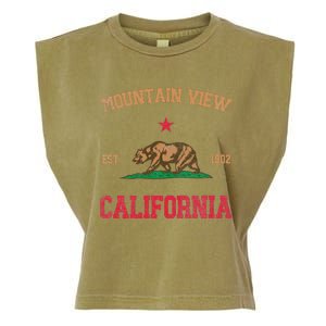 Mountain View California Garment-Dyed Women's Muscle Tee