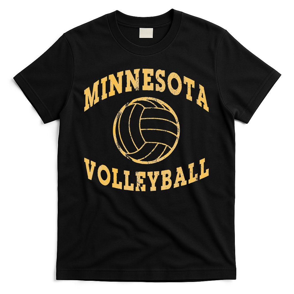 Minnesota Volleyball Classic Vintage Distressed T-Shirt