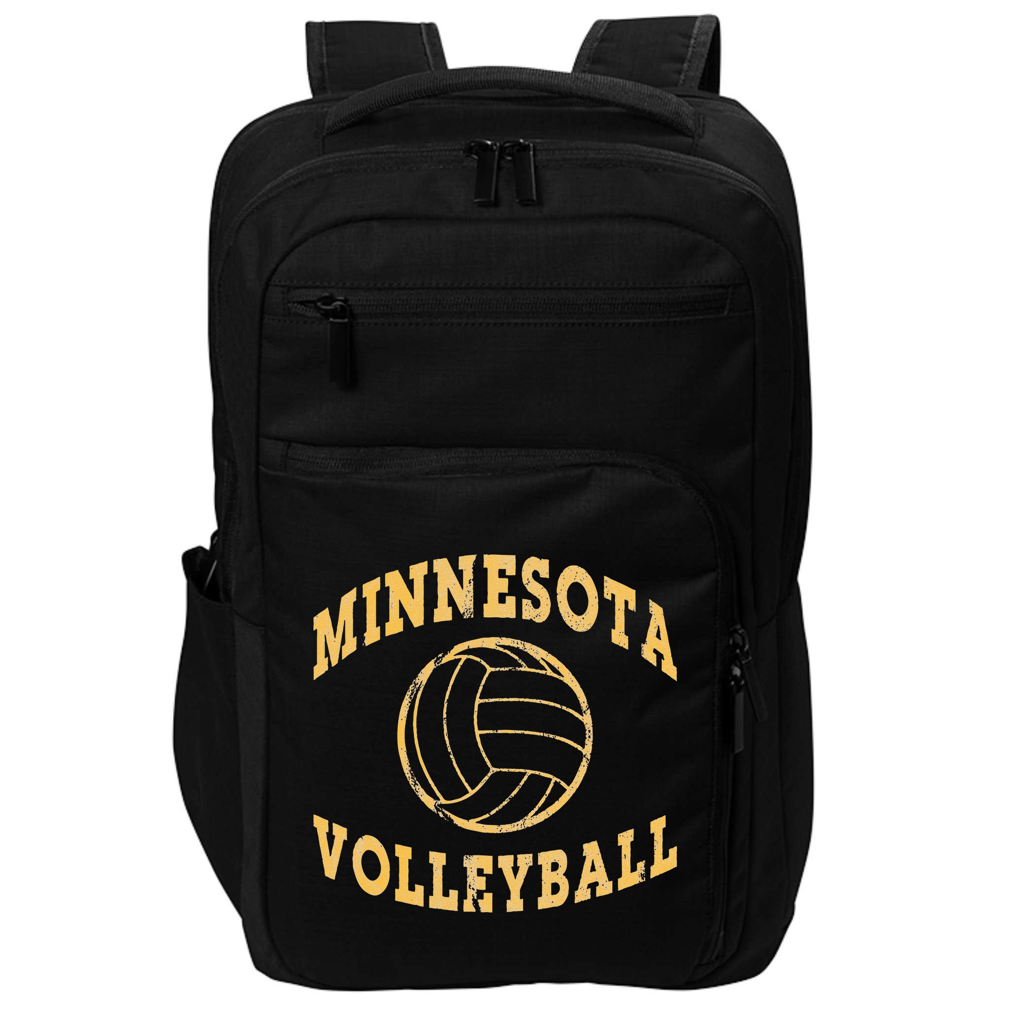 Minnesota Volleyball Classic Vintage Distressed Impact Tech Backpack