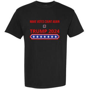 Make Votes Count Again Trump 2024 Garment-Dyed Heavyweight T-Shirt