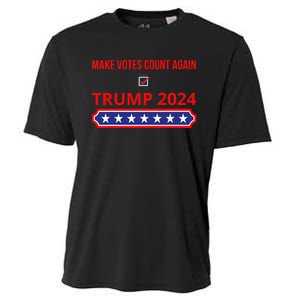 Make Votes Count Again Trump 2024 Cooling Performance Crew T-Shirt