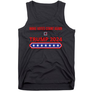 Make Votes Count Again Trump 2024 Tank Top