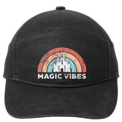 Magic Vibes Cute Matching Vacation Tops 7-Panel Snapback Hat