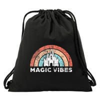 Magic Vibes Cute Matching Vacation Tops Drawstring Bag