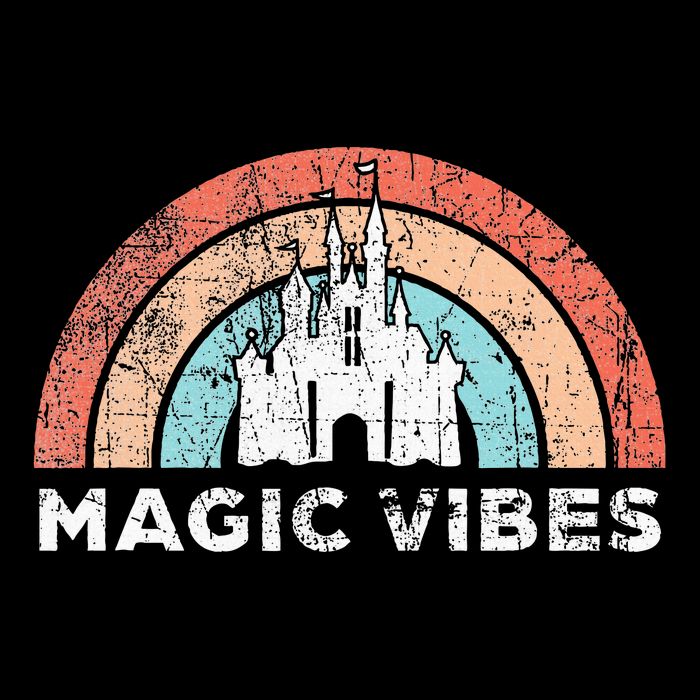 Magic Vibes Cute Matching Vacation Tops Drawstring Bag