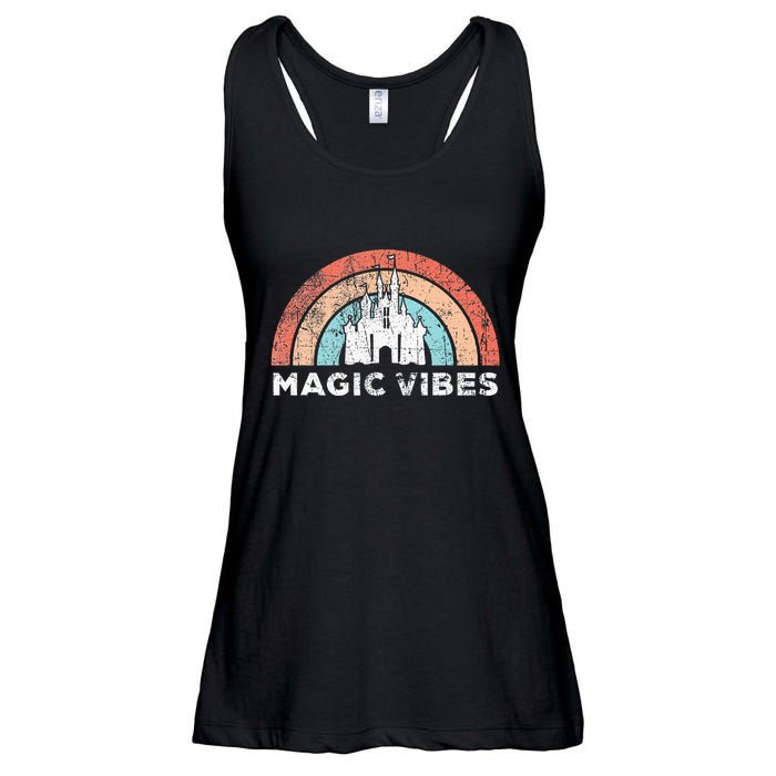 Magic Vibes Cute Matching Vacation Tops Ladies Essential Flowy Tank
