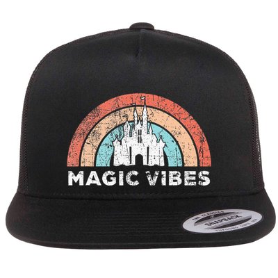 Magic Vibes Cute Matching Vacation Tops Flatbill Hat