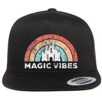 Magic Vibes Cute Matching Vacation Tops Flatbill Hat