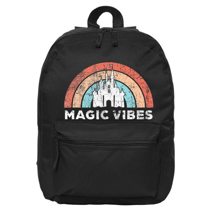 Magic Vibes Cute Matching Vacation Tops 16 in Basic Backpack