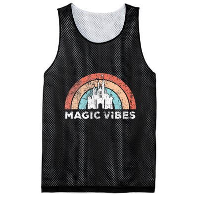 Magic Vibes Cute Matching Vacation Tops Mesh Reversible Basketball Jersey Tank