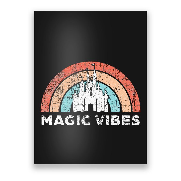 Magic Vibes Cute Matching Vacation Tops Poster