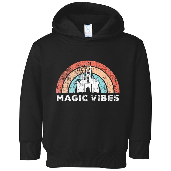 Magic Vibes Cute Matching Vacation Tops Toddler Hoodie