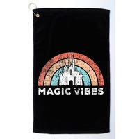 Magic Vibes Cute Matching Vacation Tops Golf Towel