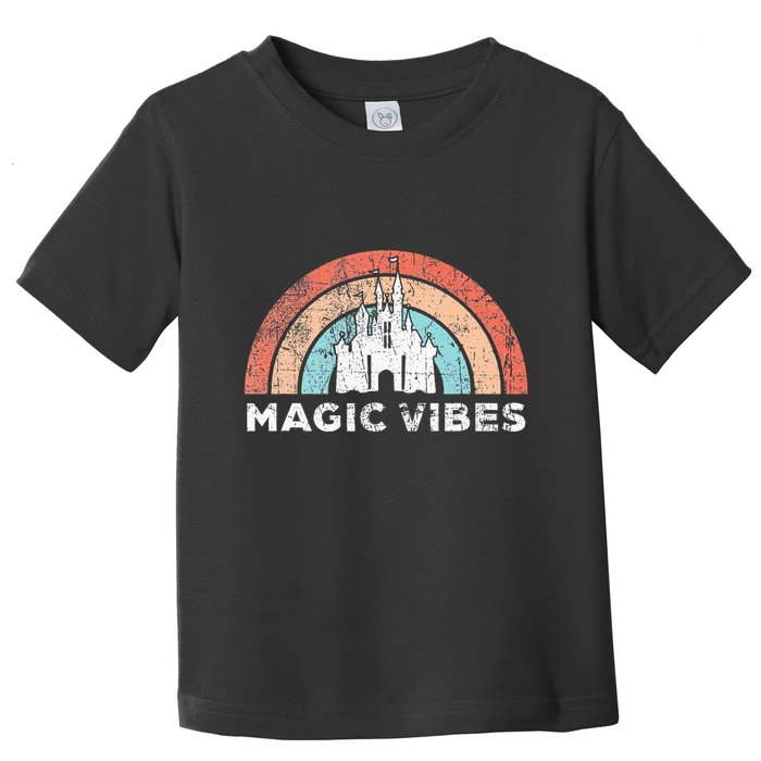 Magic Vibes Cute Matching Vacation Tops Toddler T-Shirt