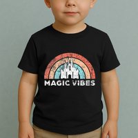 Magic Vibes Cute Matching Vacation Tops Toddler T-Shirt