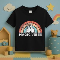 Magic Vibes Cute Matching Vacation Tops Toddler T-Shirt