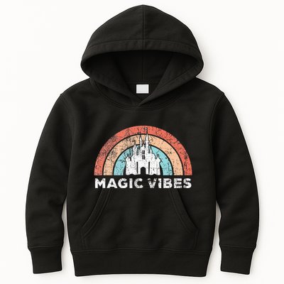 Magic Vibes Cute Matching Vacation Tops Kids Hoodie