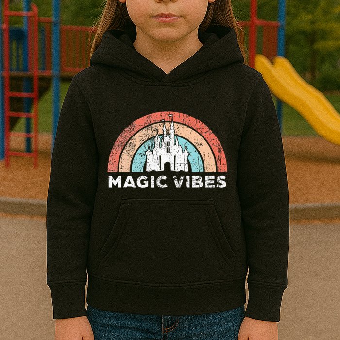 Magic Vibes Cute Matching Vacation Tops Kids Hoodie