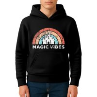 Magic Vibes Cute Matching Vacation Tops Kids Hoodie