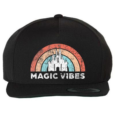 Magic Vibes Cute Matching Vacation Tops Wool Snapback Cap