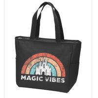 Magic Vibes Cute Matching Vacation Tops Zip Tote Bag