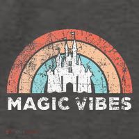 Magic Vibes Cute Matching Vacation Tops Vector Backpack