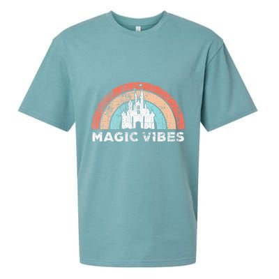 Magic Vibes Cute Matching Vacation Tops Sueded Cloud Jersey T-Shirt