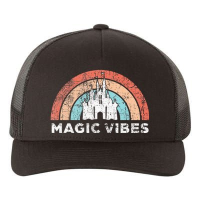 Magic Vibes Cute Matching Vacation Yupoong Adult 5-Panel Trucker Hat