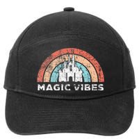 Magic Vibes Cute Matching Vacation 7-Panel Snapback Hat