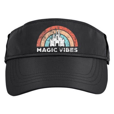 Magic Vibes Cute Matching Vacation Adult Drive Performance Visor