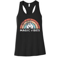 Magic Vibes Cute Matching Vacation Women's Racerback Tank