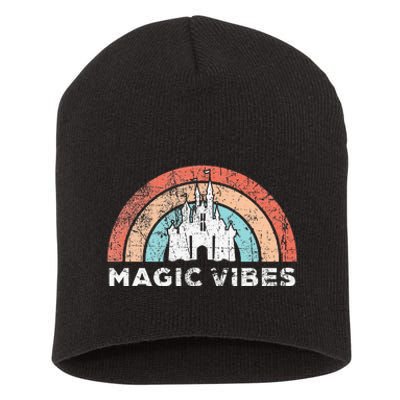 Magic Vibes Cute Matching Vacation Short Acrylic Beanie