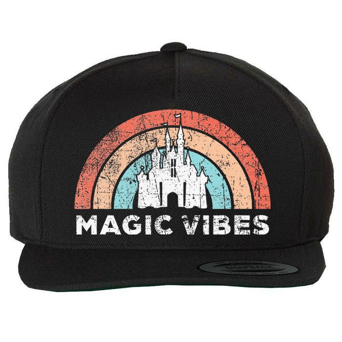 Magic Vibes Cute Matching Vacation Wool Snapback Cap