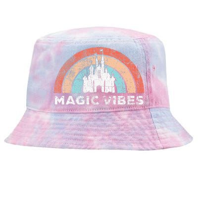 Magic Vibes Cute Matching Vacation Tie-Dyed Bucket Hat