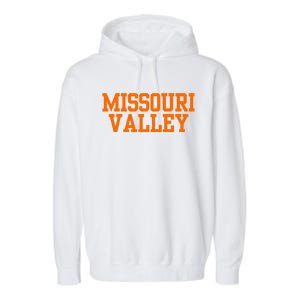 Missouri Valley College 02 Garment-Dyed Fleece Hoodie