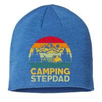 Mountain Vintage Camping Stepdad Fathers Day Great Gift Sustainable Beanie