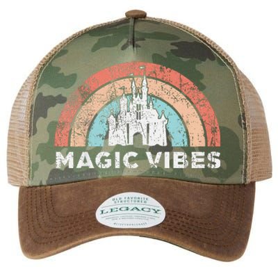 Magic Vibes Cute Vacation Legacy Tie Dye Trucker Hat