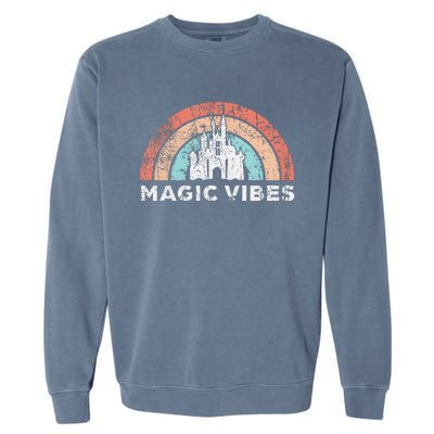 Magic Vibes Cute Vacation Garment-Dyed Sweatshirt