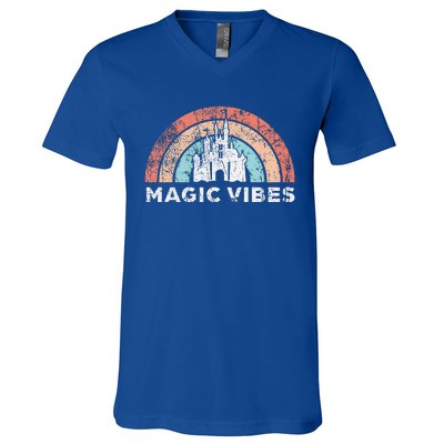 Magic Vibes Cute Vacation V-Neck T-Shirt