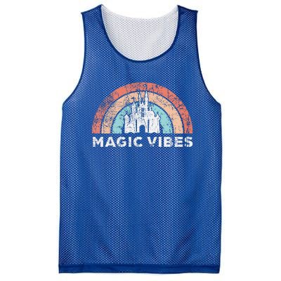 Magic Vibes Cute Vacation Mesh Reversible Basketball Jersey Tank