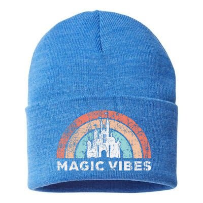 Magic Vibes Cute Vacation Sustainable Knit Beanie