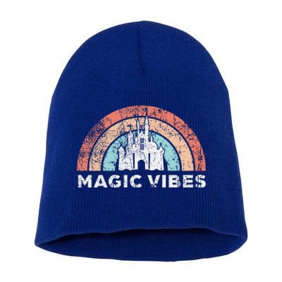 Magic Vibes Cute Vacation Short Acrylic Beanie