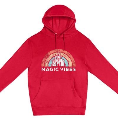 Magic Vibes Cute Vacation Premium Pullover Hoodie